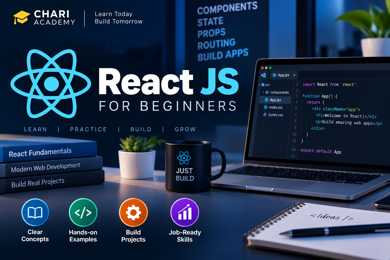 React JavaScript - Fundamentals to Coding & New Beginnings